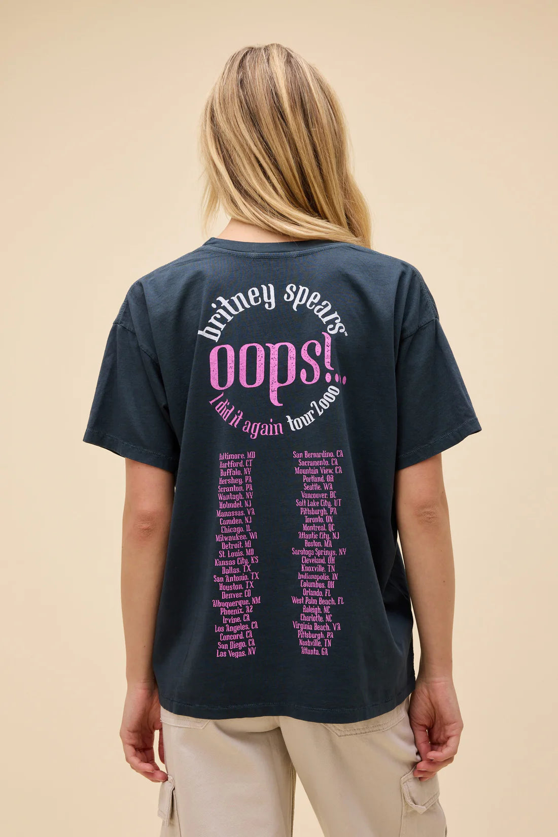 Britney Spears Oops I Did It Again Merch Tee | Daydreamer LA