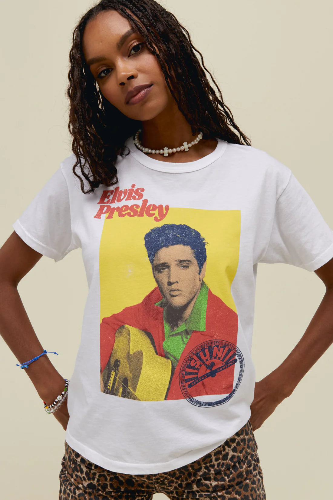 SUN RECORDS X ELVIS US TOUR 1954 RINGER TEE | Daydreamer LA