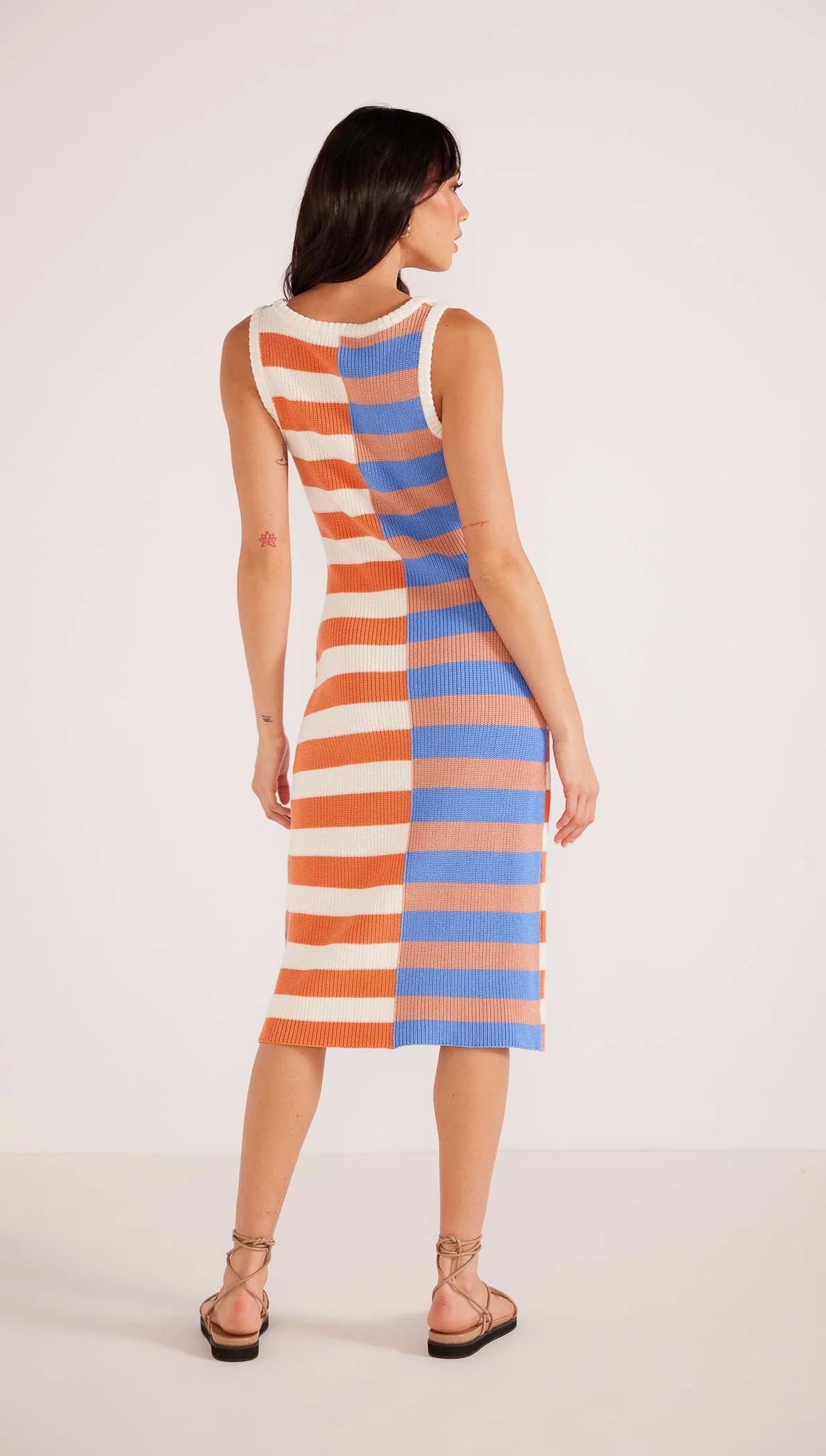 Tamara Spliced Knit Midi Dress | MINKPINK