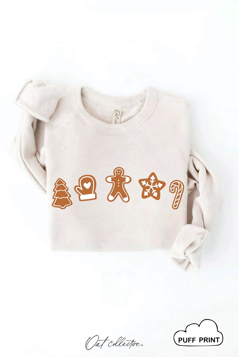 Christmas Cookie Row Puff - Heather Dust | Christmas Drop