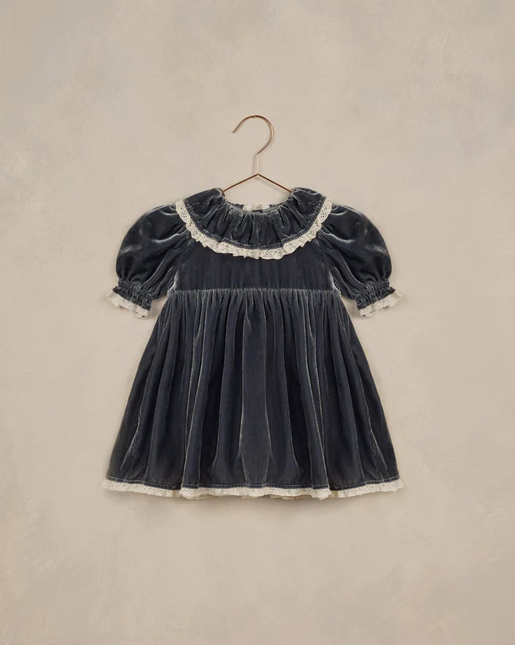 Amelia Dress - Midnight | Noralee