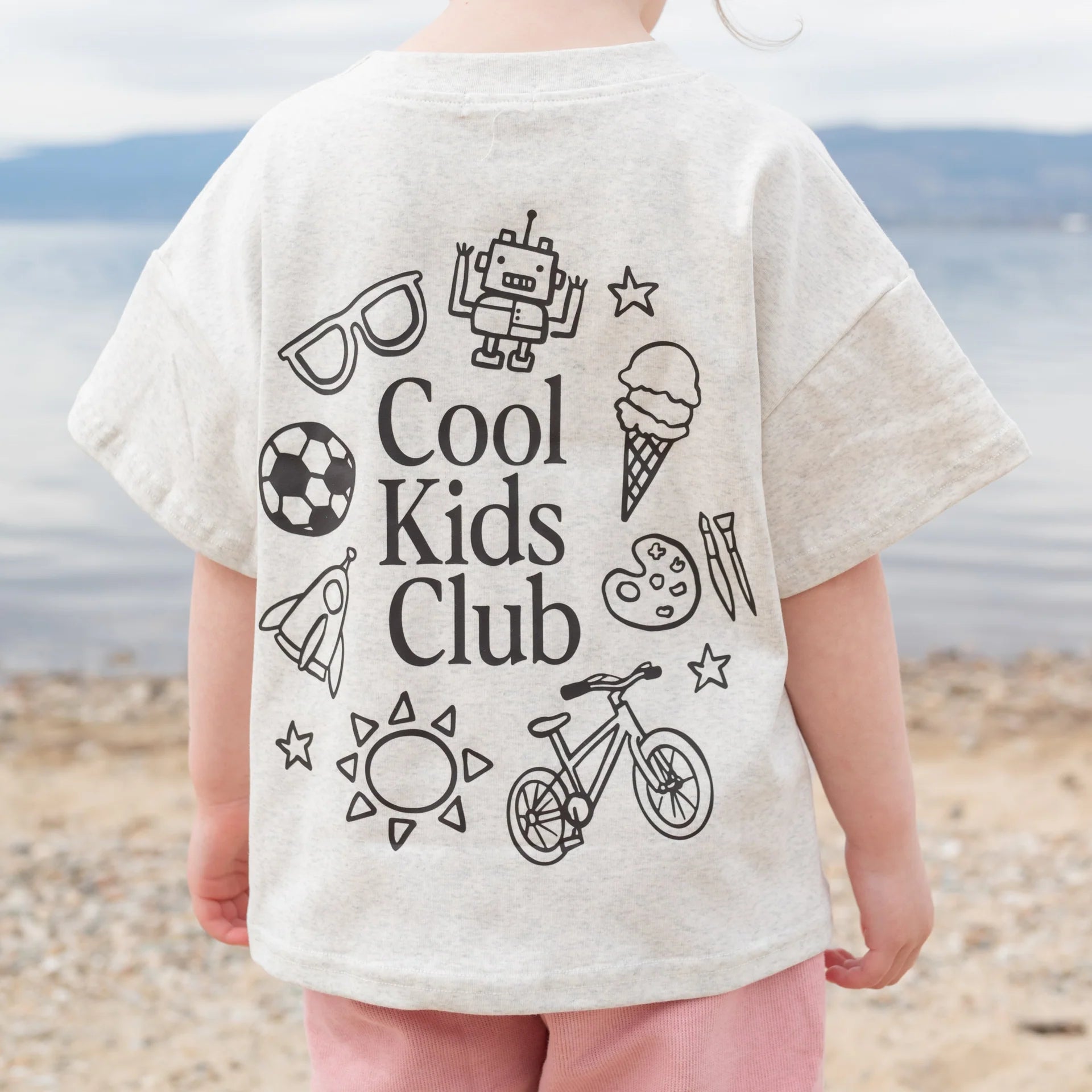 Cool Kids Club Organic Cotton Graphic Tee | Roobear