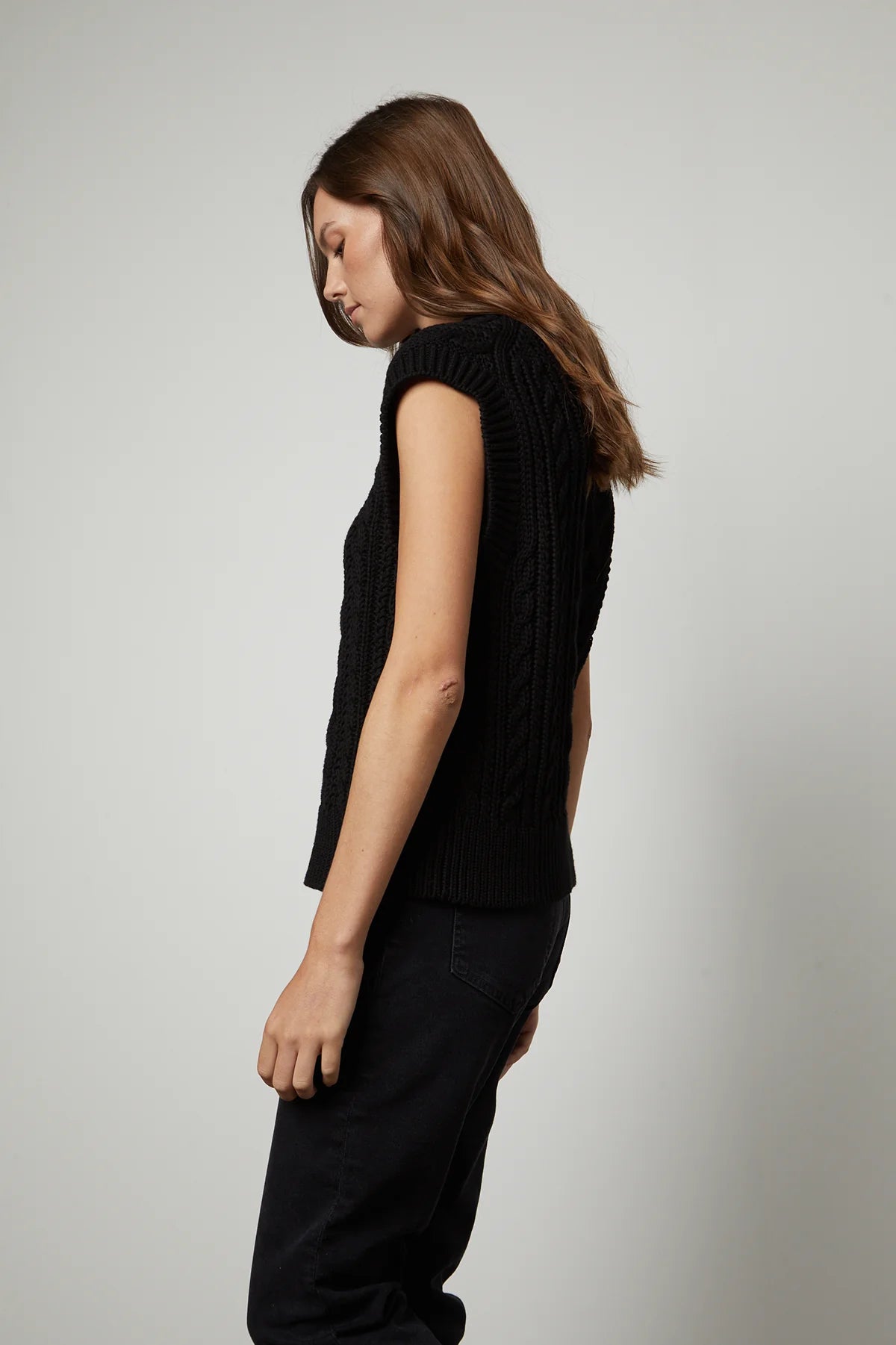 Hadden Sweater Vest - Velvet