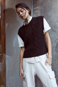 Hadden Sweater Vest - Velvet