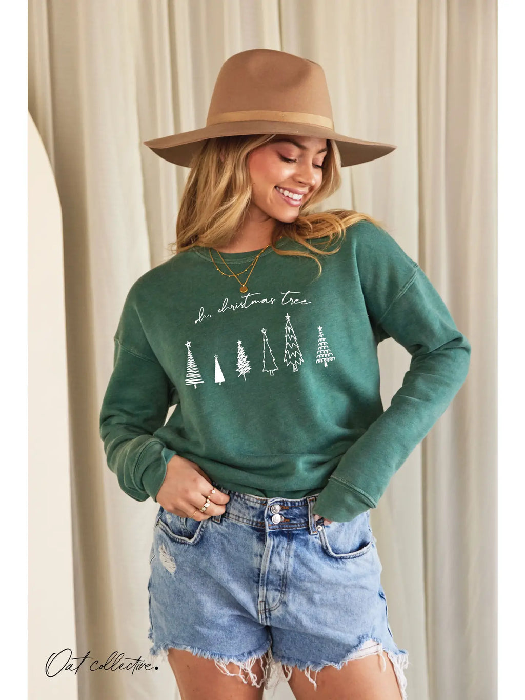 OH Christmas Tree Sweatshirt | CHRISTMAS DROP