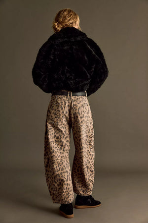 Good Luck Barrel Printed - Brown Sugar Combo | Free People