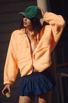 Hit The Slopes Fleece Jacket - Neon Clementine | Free People