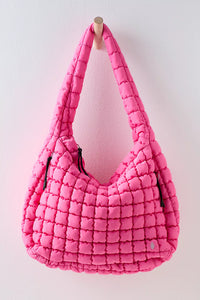 Quilted Carryall - Bubblegum Pink | Free People