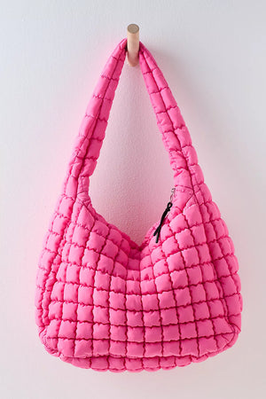 Quilted Carryall - Bubblegum Pink | Free People