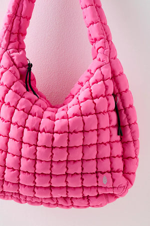 Quilted Carryall - Bubblegum Pink | Free People
