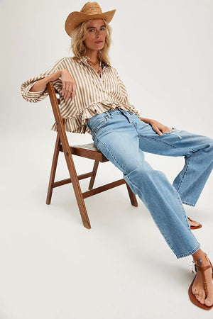 Bailey Stripe Shirt | Free People