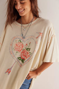 Love Rose Tee | Free People