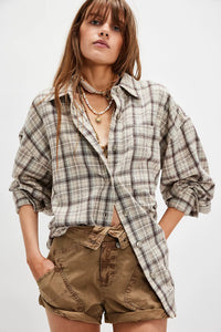 Ashley Plaid Shirt | Free People