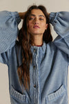 Cute In This Cardi - Dusty Blue | Free People