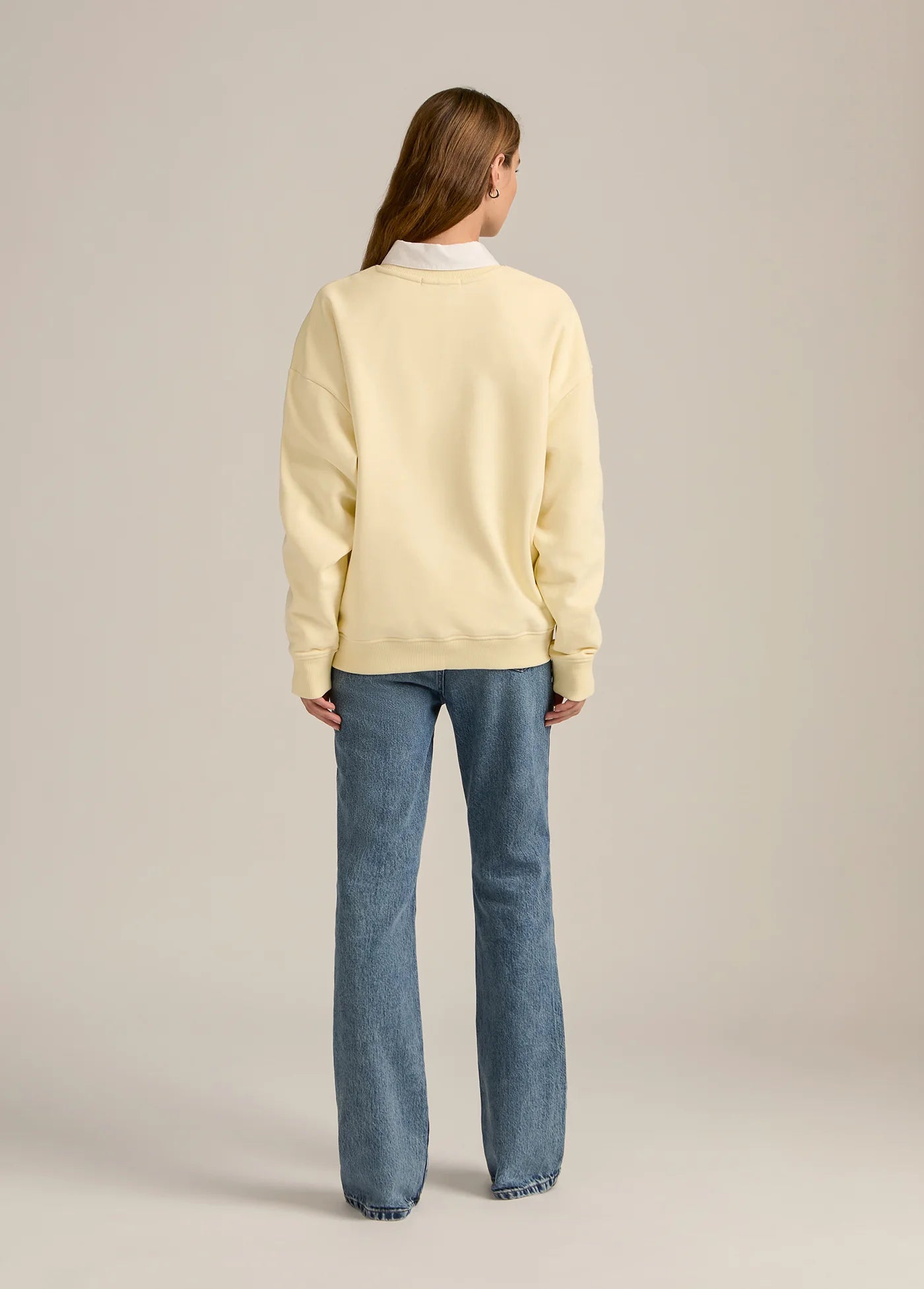 The Collegiate Sweatshirt - Moonbeam | Favorite Daughter