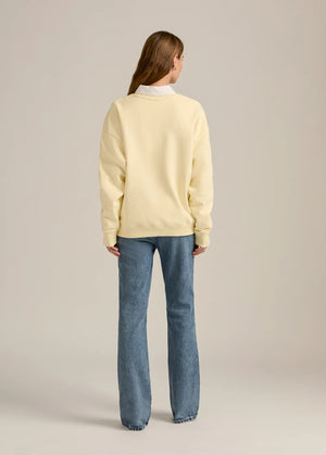 The Collegiate Sweatshirt - Moonbeam | Favorite Daughter