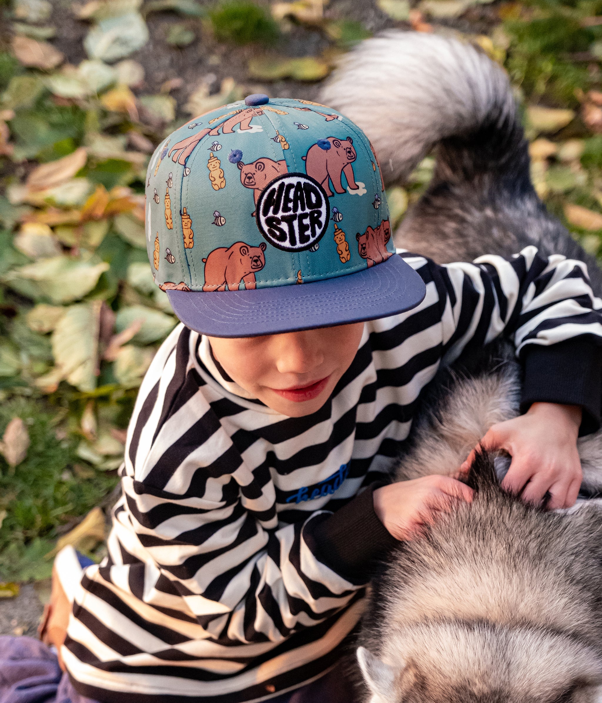 Honey Bear Snapback | Headster Kids