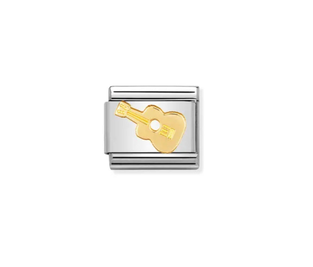 Gold Guitar - Composable Link | Nomination Italy