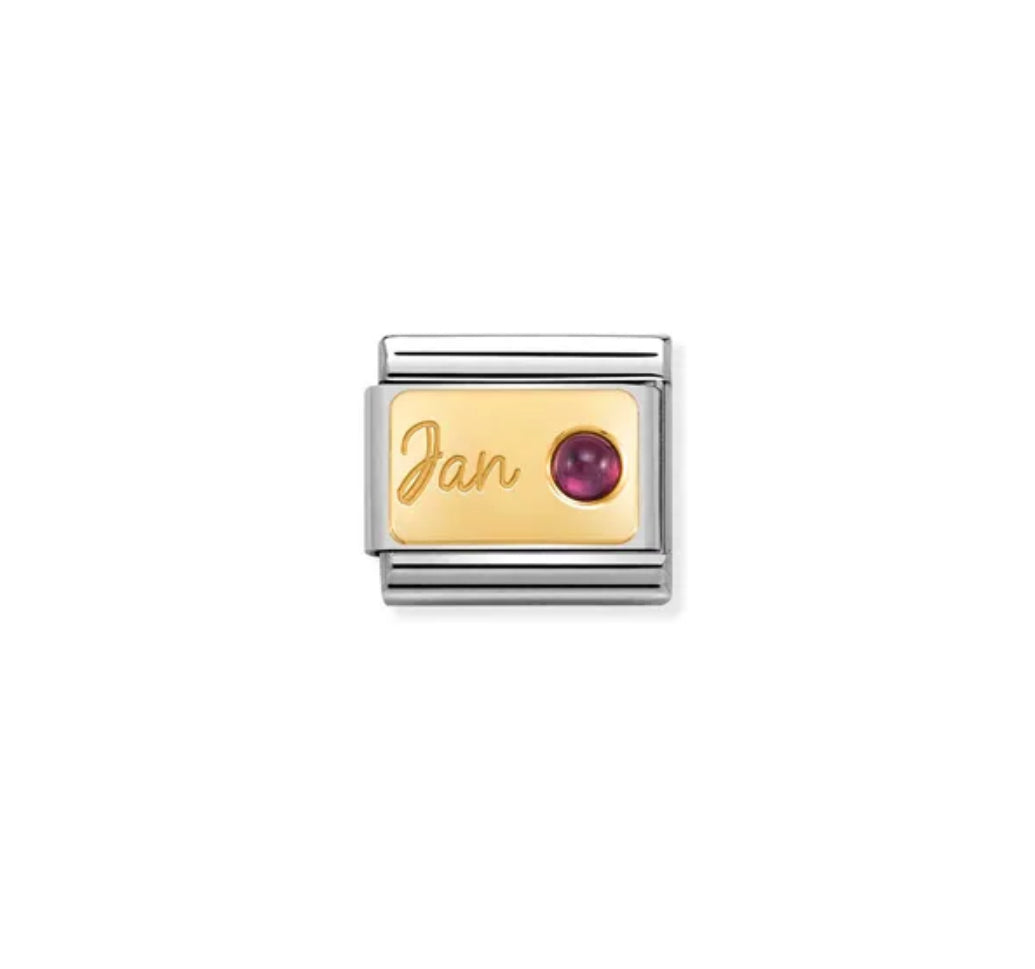 Gold Birthstone Months - Composable Link | Nomination Italy