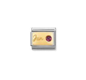 Gold Birthstone Months - Composable Link | Nomination Italy