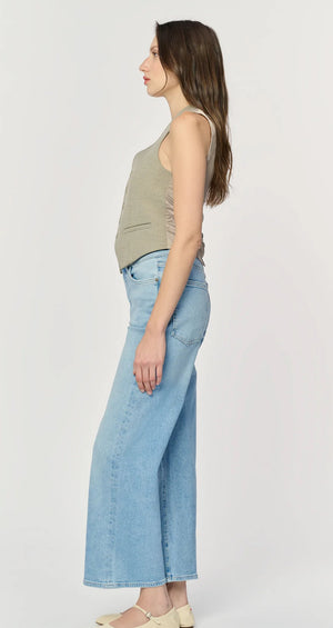 ICN - Cropped Wide Leg Jeans | Warp & Weft