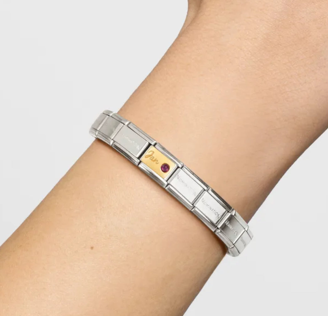 Gold Birthstone Months - Composable Link | Nomination Italy