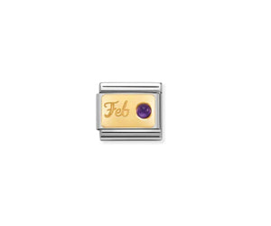 Gold Birthstone Months - Composable Link | Nomination Italy