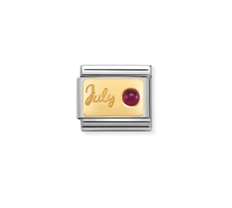 Gold Birthstone Months - Composable Link | Nomination Italy