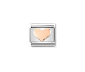 Rose Gold Heart - Composable Link | Nomination Italy