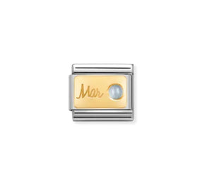 Gold Birthstone Months - Composable Link | Nomination Italy