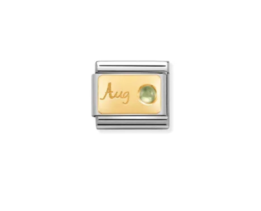 Gold Birthstone Months - Composable Link | Nomination Italy