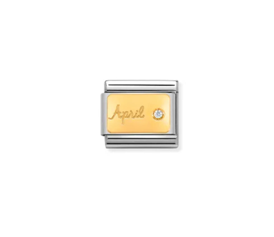 Gold Birthstone Months - Composable Link | Nomination Italy