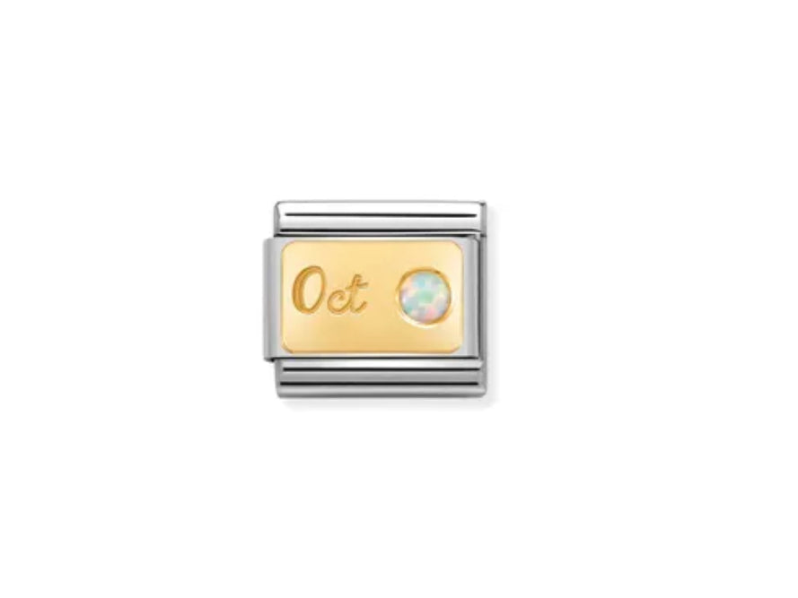 Gold Birthstone Months - Composable Link | Nomination Italy