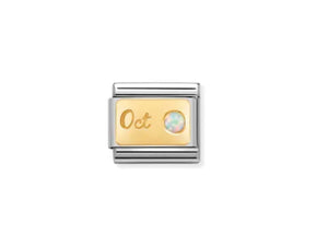 Gold Birthstone Months - Composable Link | Nomination Italy