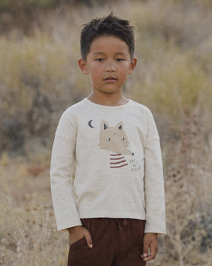 Long Sleeve Tee - Coyote | Rylee & Cru