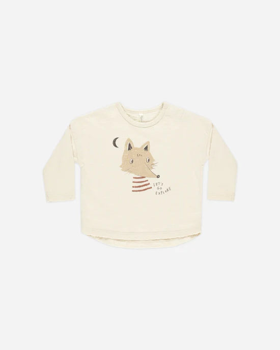 Long Sleeve Tee - Coyote | Rylee & Cru