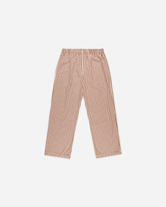 Men's Pajama Pant - Brick Gingham | Rylee & Cru