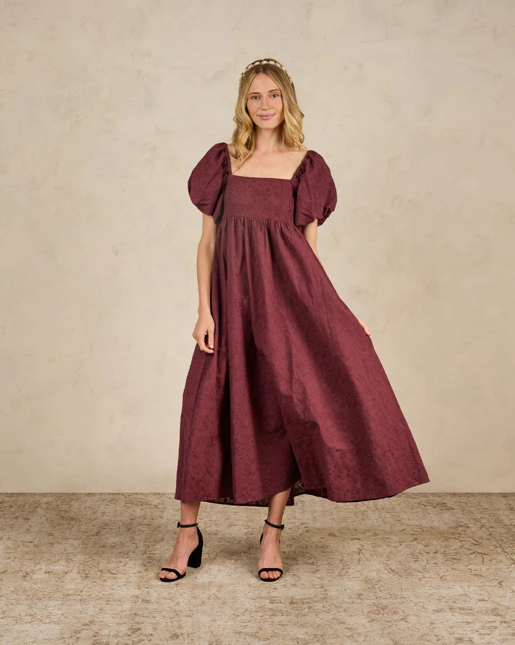 Oceane Dress - Fig | Noralee