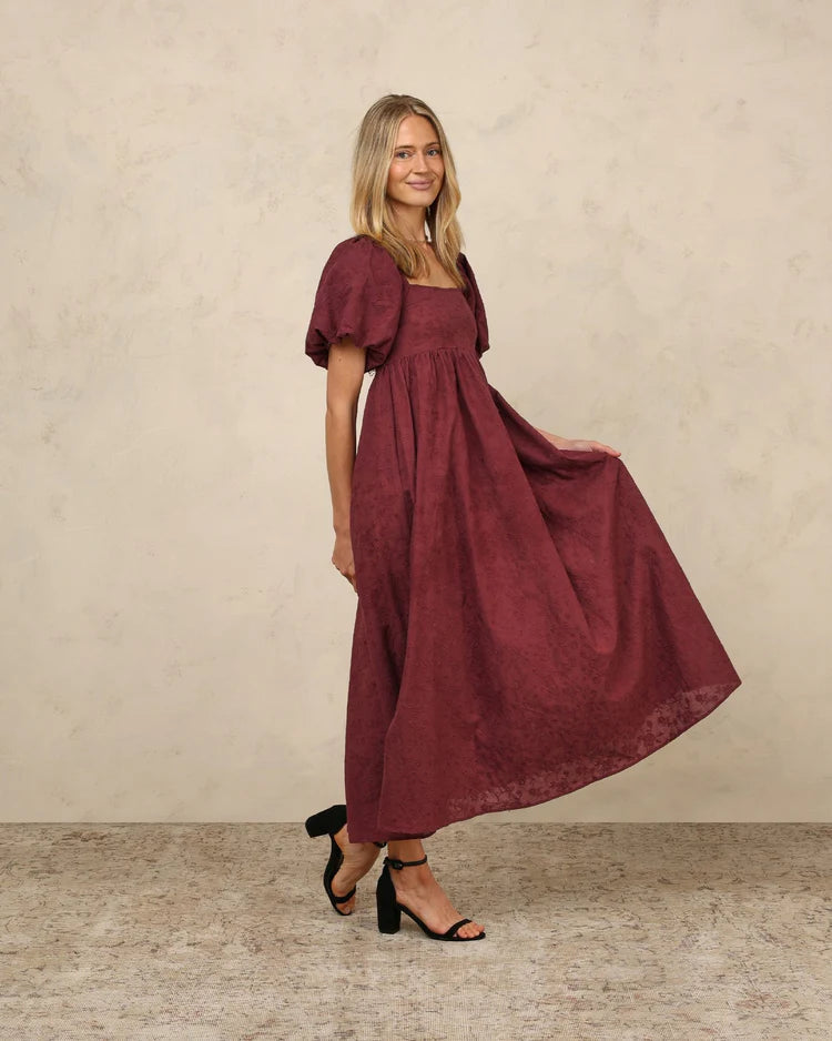 Oceane Dress - Fig | Noralee