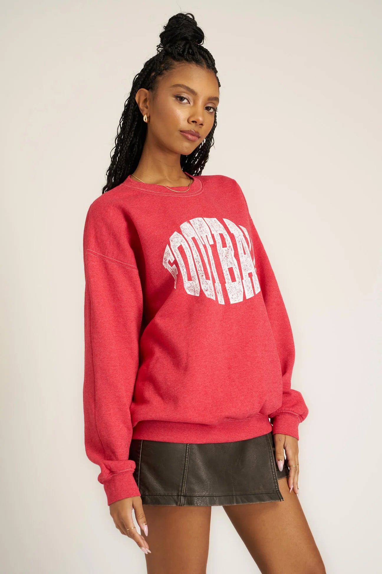 Football Oversized Sweatshirt | Project Social T