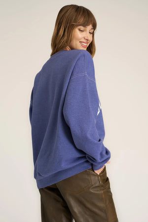 New York City Oversized Sweatshirt - Rich Indigo | Project Social T