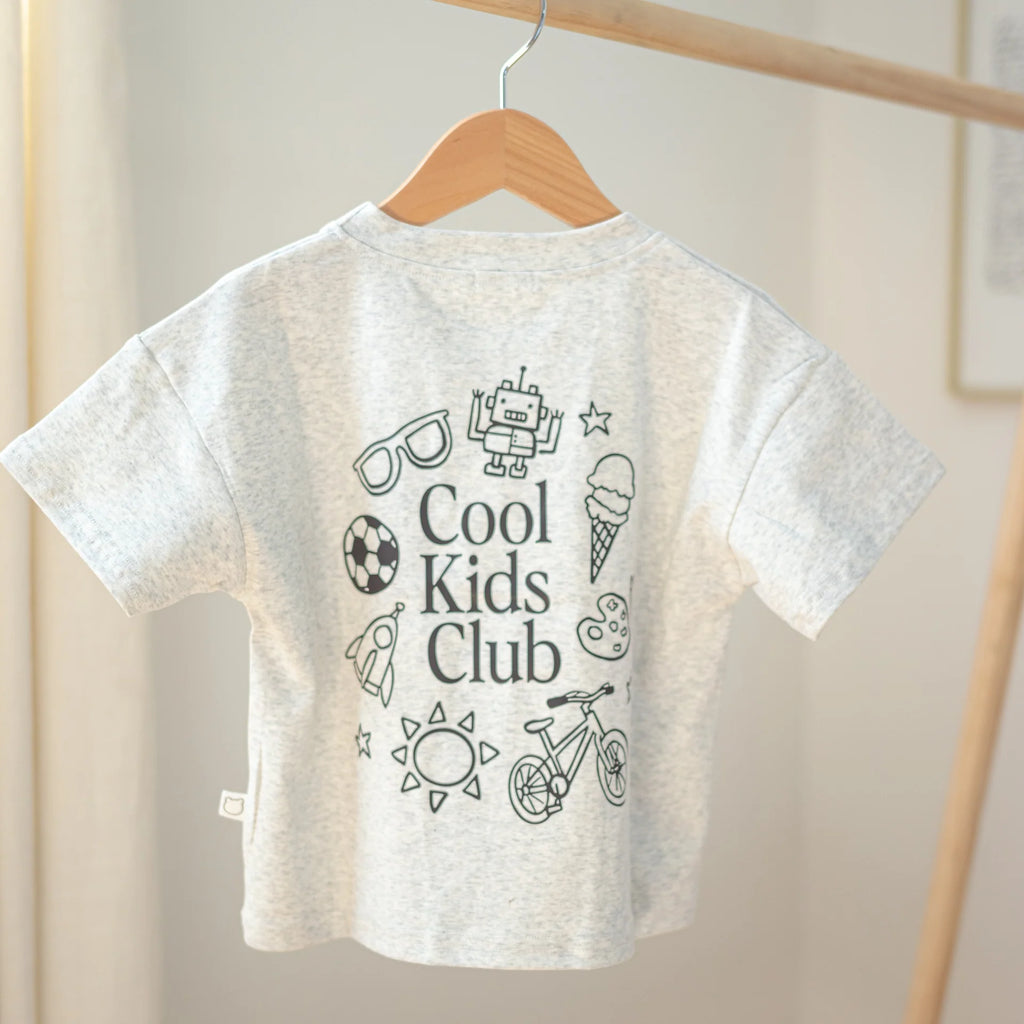 Cool Kids Club Organic Cotton Graphic Tee | Roobear