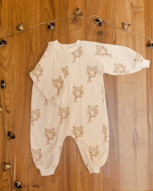 Raglan Jumpsuit - Bears | Rylee & Cru