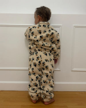 Kids Floral Sherpa Jacket | BTL