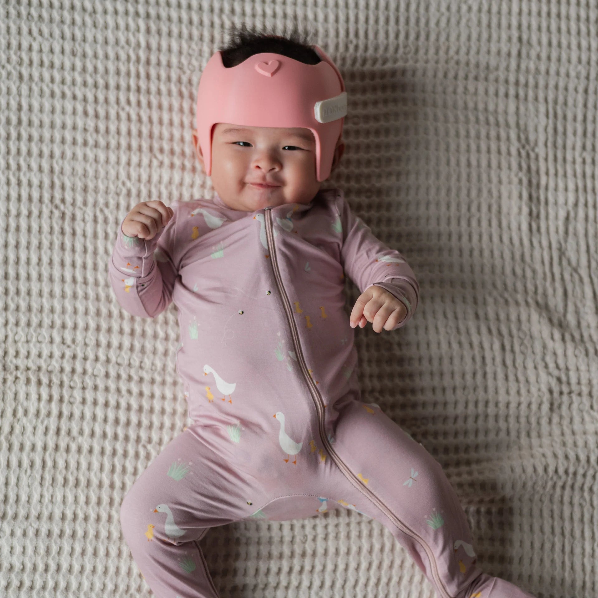 Little Hatchling Bamboo Sleeper - Petal Pink | Roobear