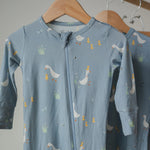 Little Hatchling Bamboo Sleeper - Pigeon Blue | Roobear