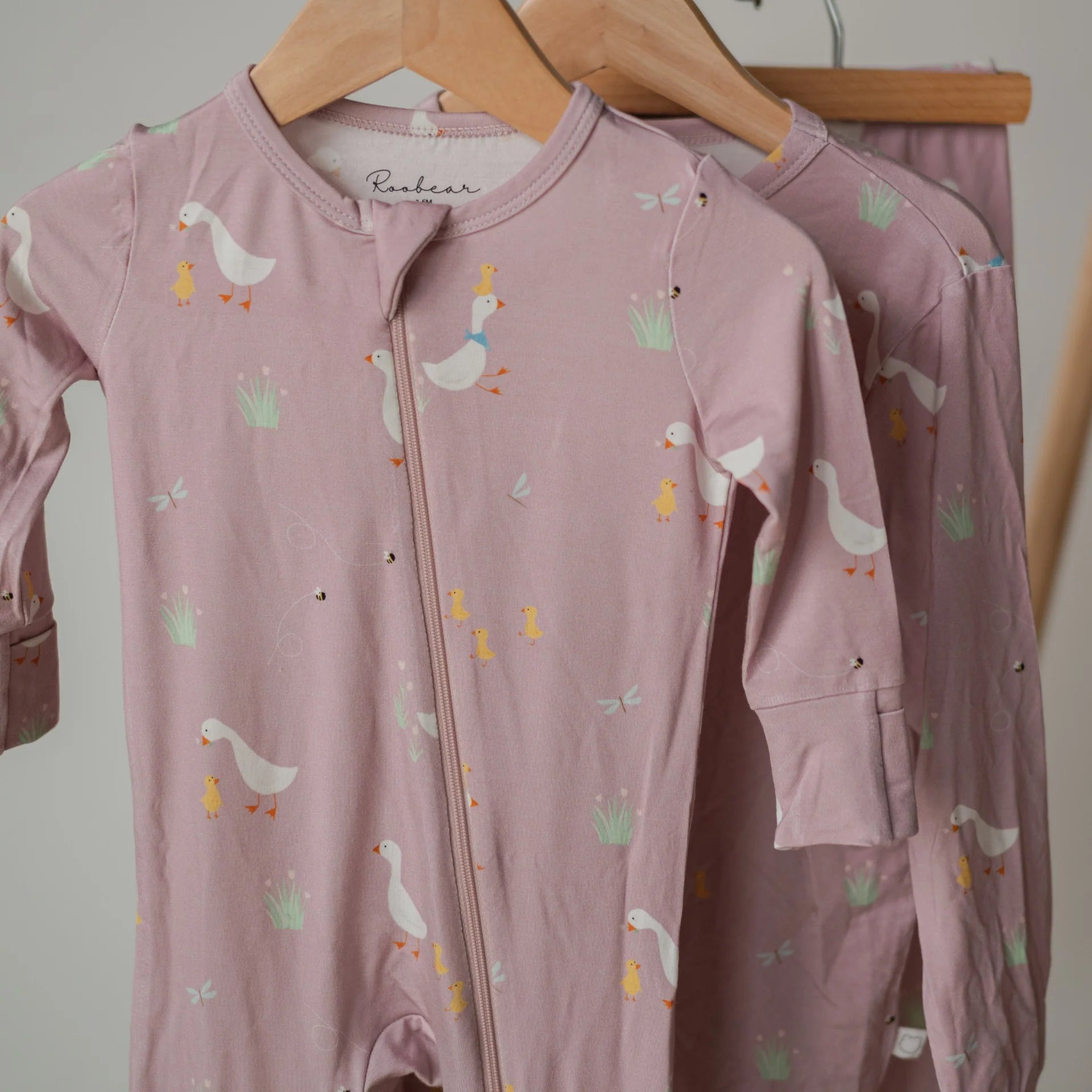 Little Hatchling Bamboo Sleeper - Petal Pink | Roobear