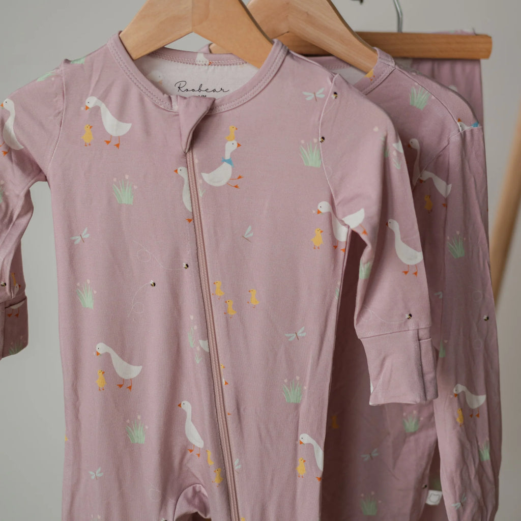 Little Hatchling Bamboo Sleeper - Petal Pink | Roobear