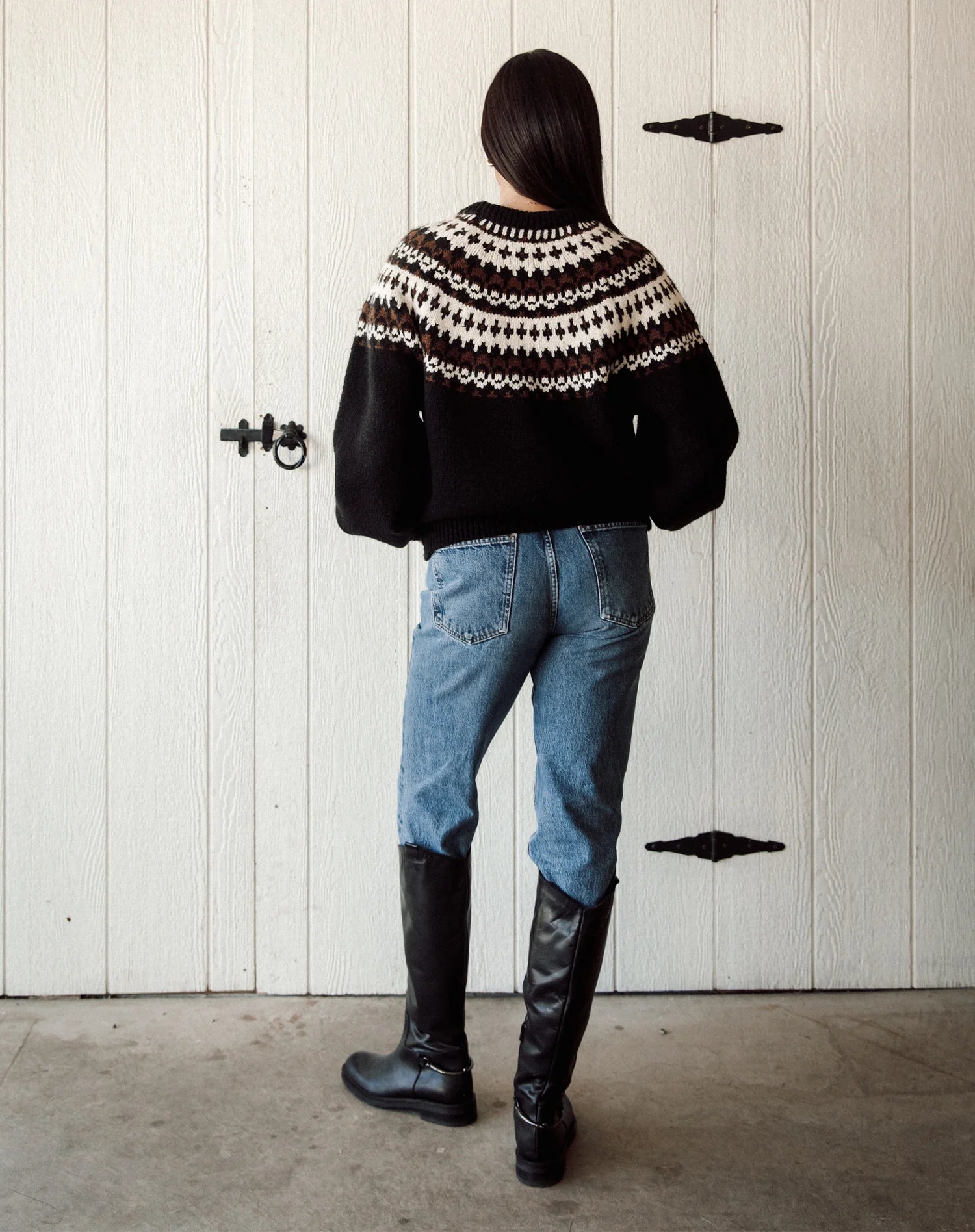 Fair Isle Jacquard Sweater | BTL