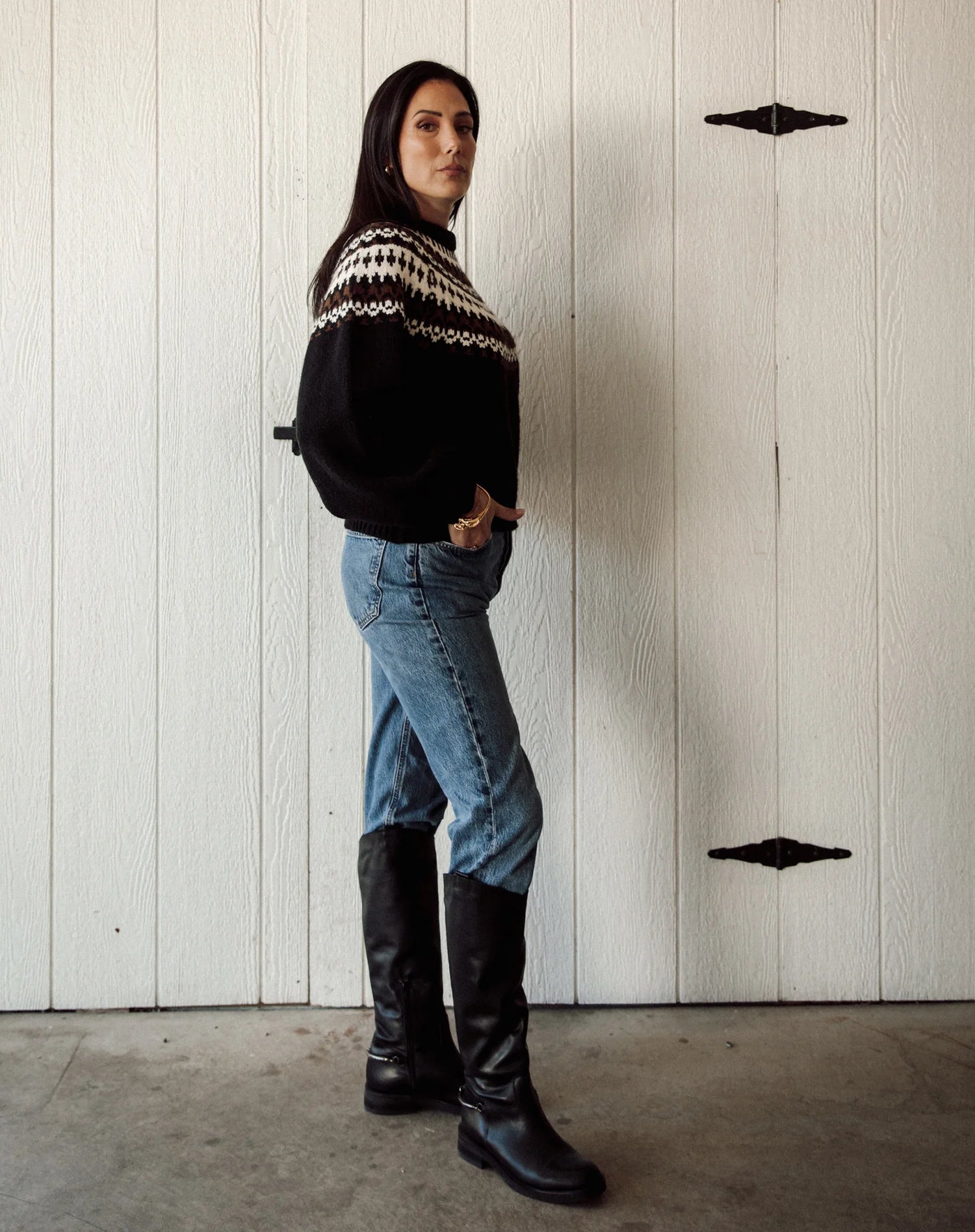 Fair Isle Jacquard Sweater | BTL